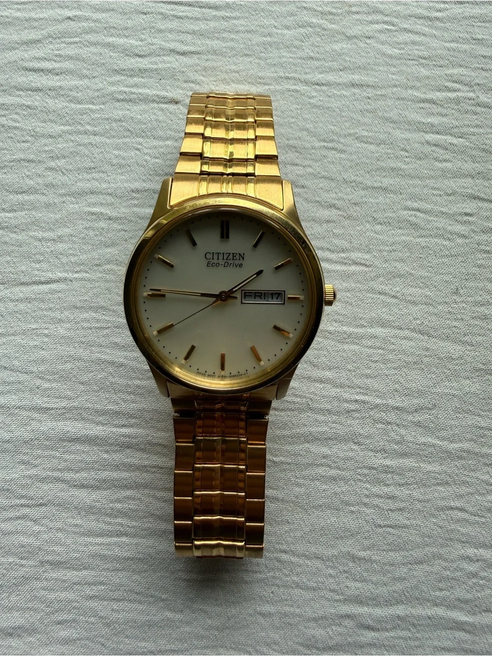 NWOT Citizen Eco Drive Daydate 36mm Quartz Watch
